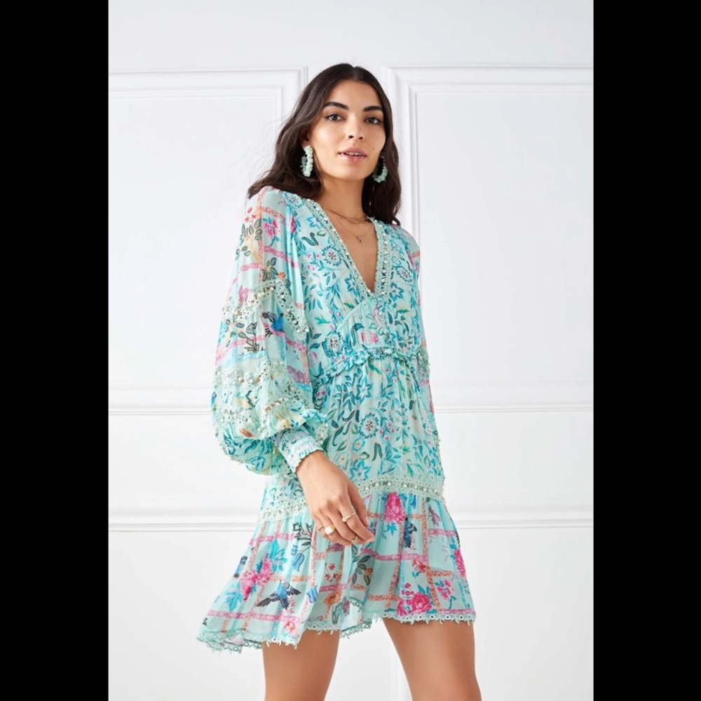 Hemant & Nandita Cosmic short dress
